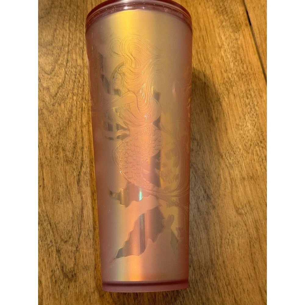 Starbucks Mermaid Double Wall Tumbler 24oz NEW 2022 Spring Release